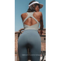 High Quality Women Casual Breathable Sexy One Piece Fitness Sport Jumpsuit Stylish Yoga Wear